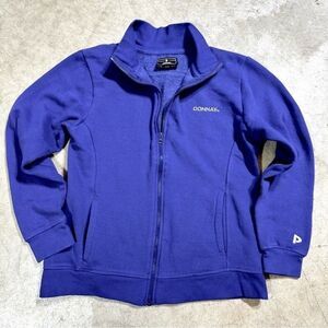 Donnay purple full zip sweatshirt jacket - Size 6